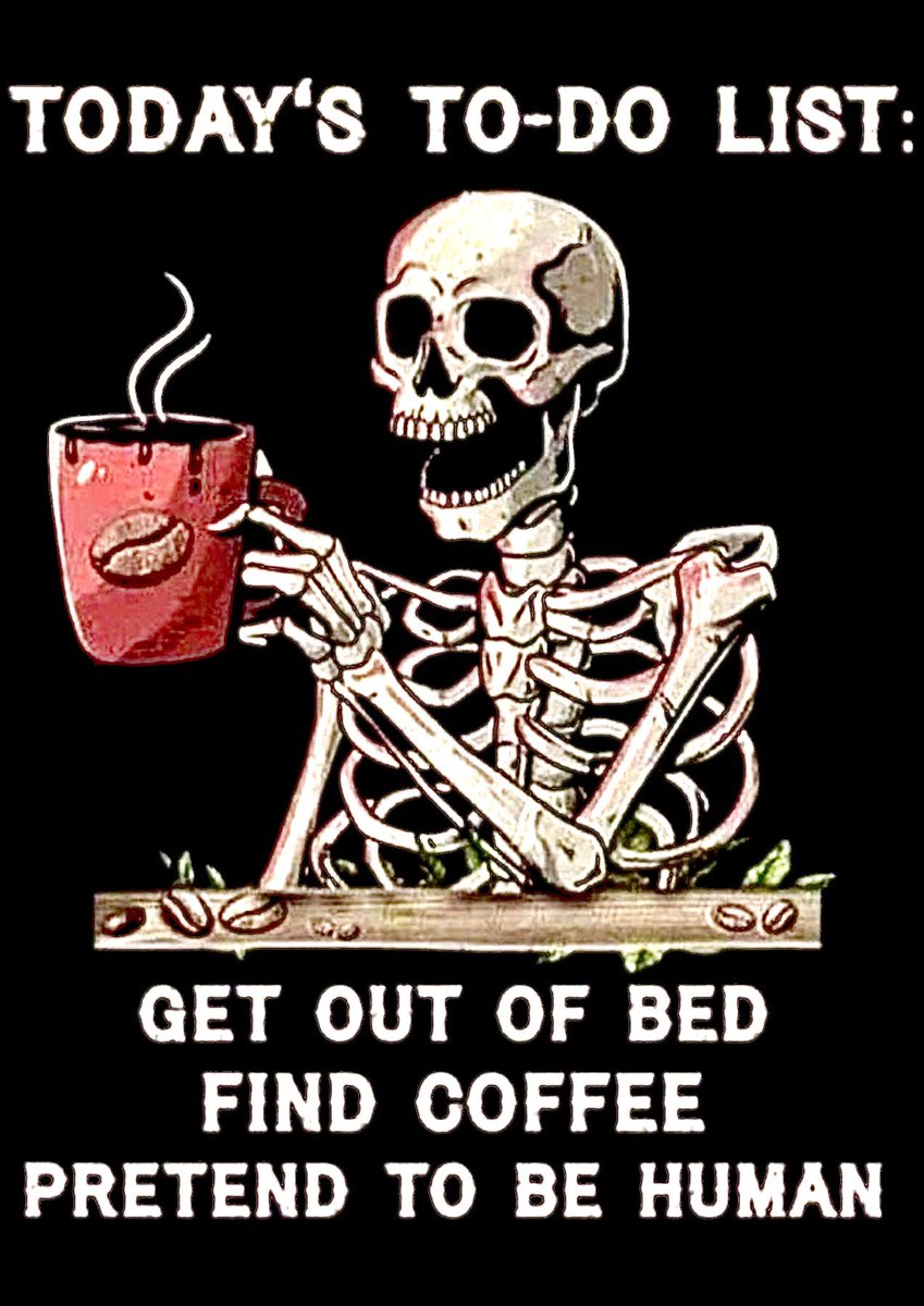 Good morning, spooky fam!
Grab a cup of spooky brew (@bonescoffeeco is my favorite), and have a hauntingly happy Sunday!
💀🖤☕️✨🎃✨☕️🖤💀
#halloween #HalloweenIsCalling #halloweenforever #itsalifestyle #1031club #dreamofhalloween  
#coffee #sundaymornings #chill #sundayvibes
