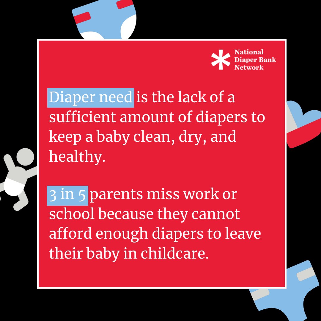National Diaper Bank Network on Twitter "Clean diapers are a basic need of every baby and