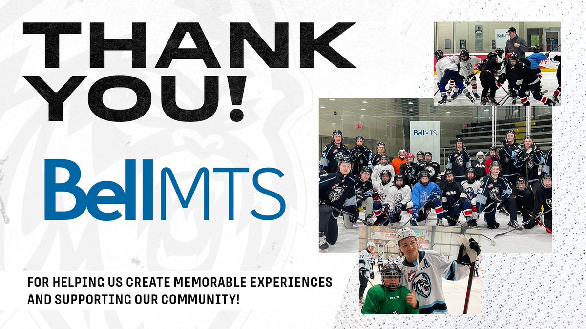 Thanks to the @Bell_MTS Skills Clinics hosted throughout the 2022-23 Season, Fans for Life were created. Thank you @Bell_MTS for your support!