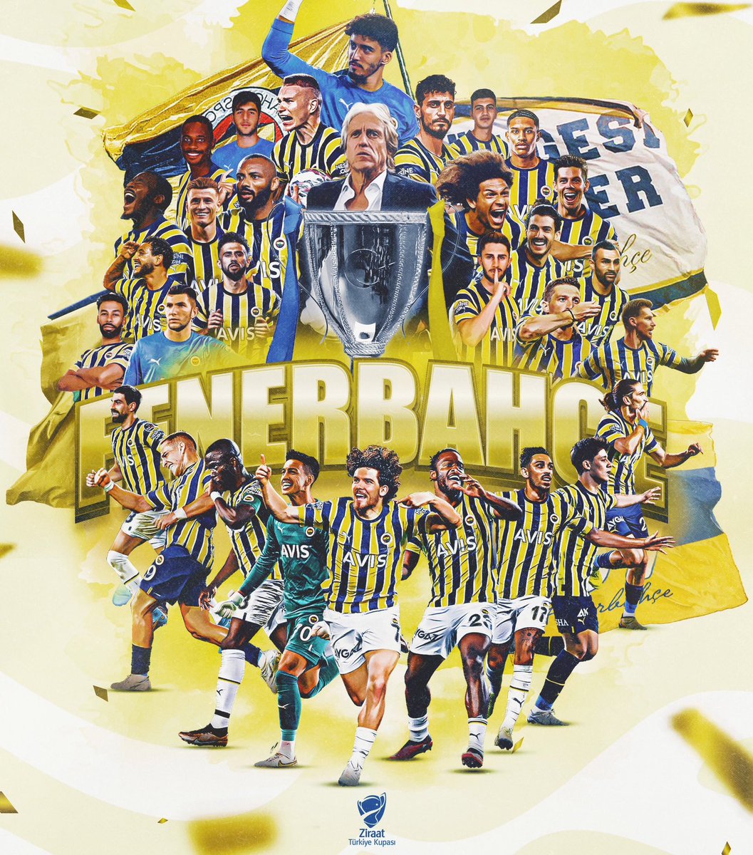 2023 Ziraat Türkiye Kupası Şampiyonluğu'na ulaşan Fenerbahçe’yi, tüm taraftarını, gönül verenleri ve tüm Fenerbahçe camiasını tebrik ediyorum.