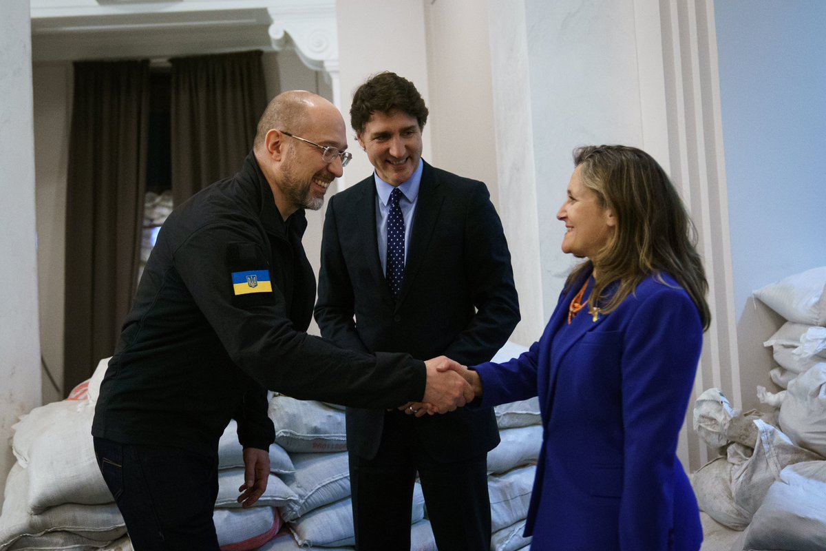 Chrystia Freeland tweet media