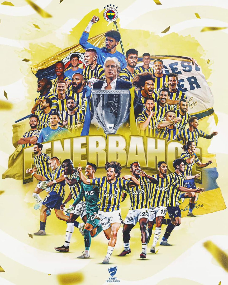 2022-2023 Sezonu 🏆 Ziraat Türkiye Kupası Fenerbahçe'nin <a href="/Fenerbahce/">Fenerbahçe SK</a>  taraftarını ve tüm Fenerbahçe camiasını yürekten tebrik ediyoruz.