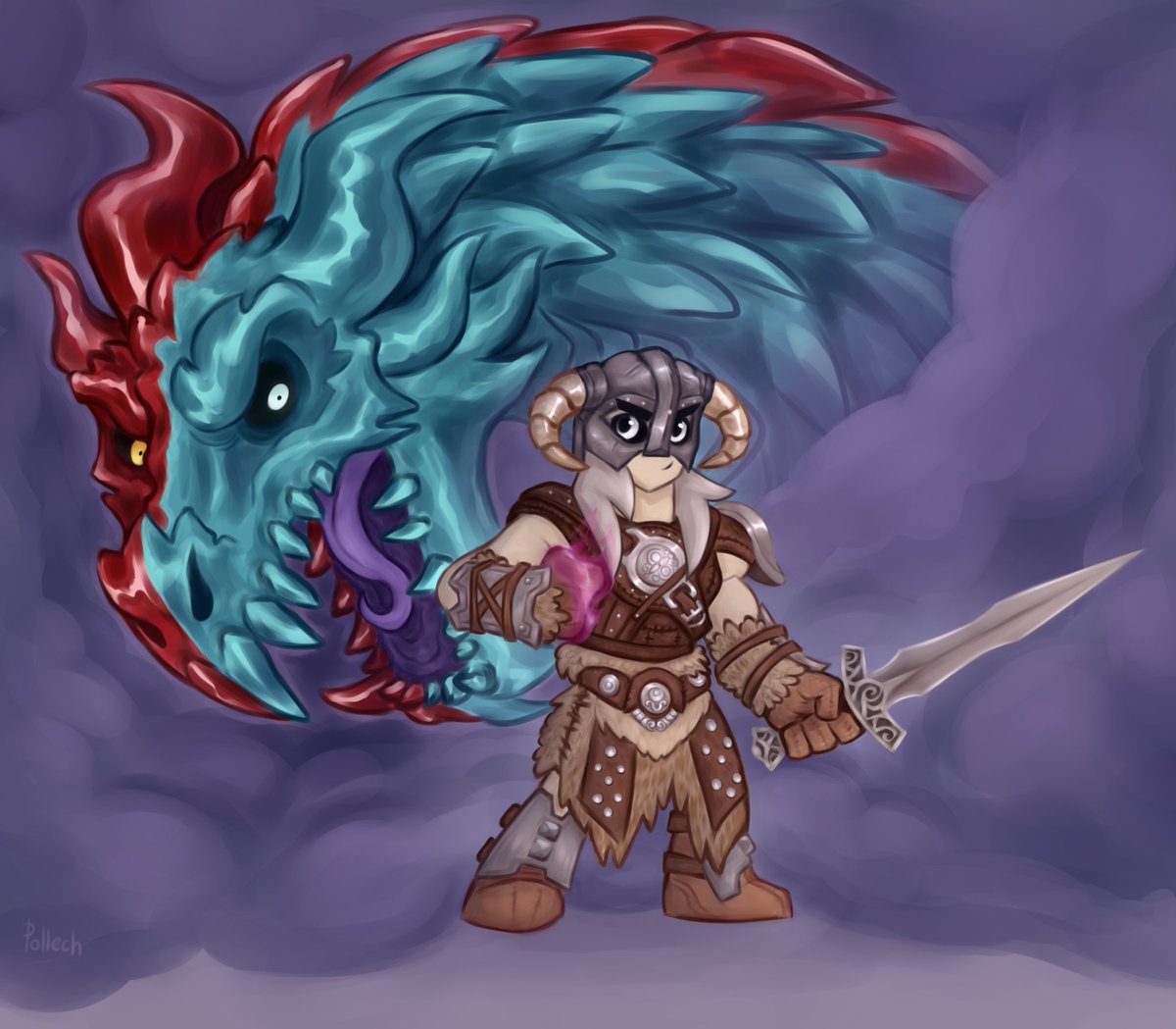Pollech108's tweet photo. Silly crossover time :ั
#Hero108 #LinChung #TwinMasters #TheElderScrollsSkyrim #Skyrim #Alduin #Dovahkiin https://t.co/6NhHloMSCb