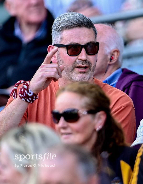 PiarasPOM's tweet image. Ciarán Gallons Murphy of @SecondCaptains at today’s Leinster hurling final.

#ThanksForComing