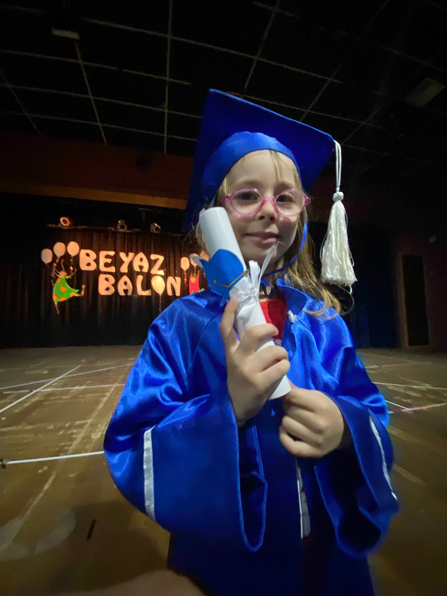 Anaokulundan mezun oldum 🥳