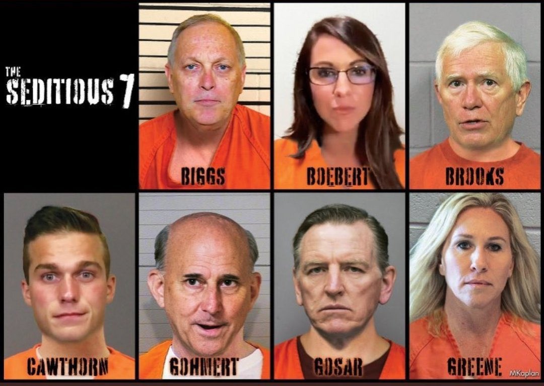 Jack Smith has indictments already drawn up for these assholes 👇 and many, many more. #IndictThemAll #InsurrectionHasConsequences #JusticeMatters 🇺🇸