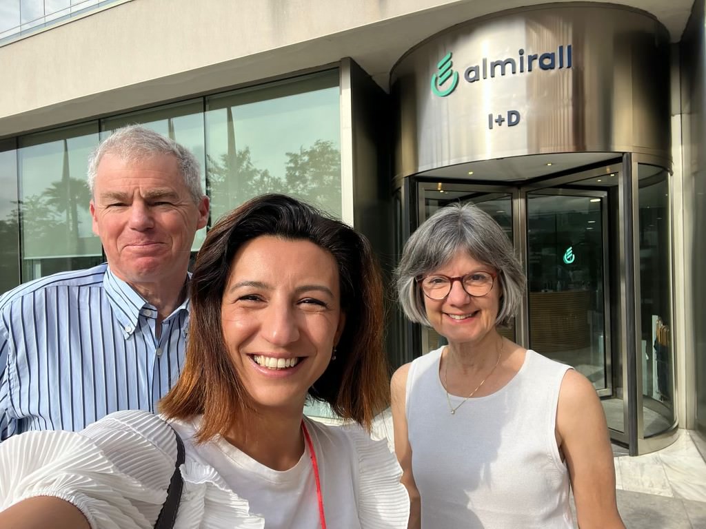 .<a href="/francaronchese/">franca ronchese</a> and I really enjoyed our recent visit to Almirall research laboratories in Barcelona to present our recent research results and discuss with Dr <a href="/OzgeUluckan/">Ozge Uluckan</a> and her team potential exciting new innovations for the medical treatment of atopic skin diseases
