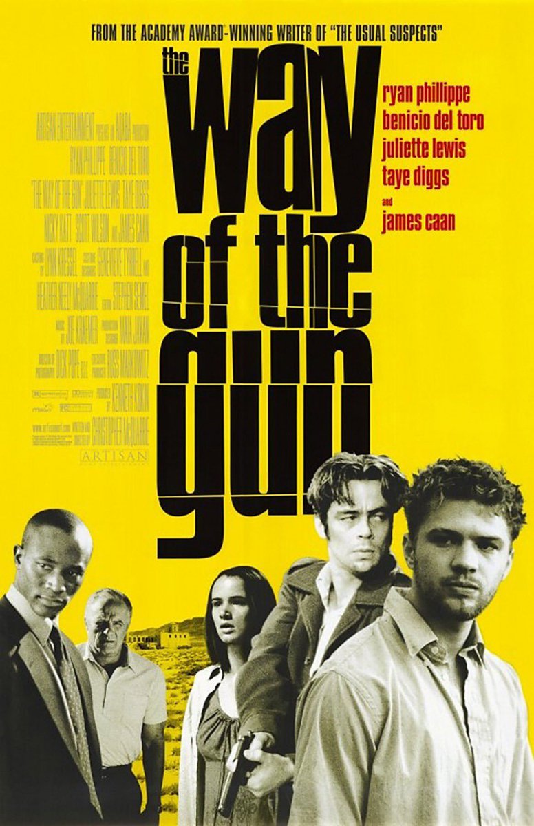 Now watching The Way of the Gun - 2000

#BenicioDelToro #RyanPhillippe #TheWayoftheGun #film #movie #JulietteLewis #TayeDiggs #NowWatching #JamesCaan