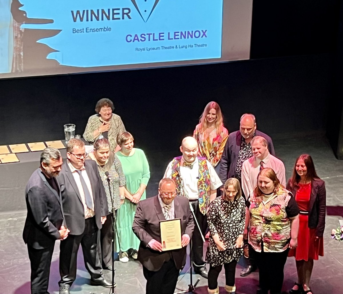 PipingScot's tweet photo. Hugh #Congratulations to @LungHasTheatre on their win at #critics #Awards #theatre #scotland #CATS23 best #ensemble #castlelennox @RoyalLyceum @traversetheatre https://t.co/UlyO1h5zch