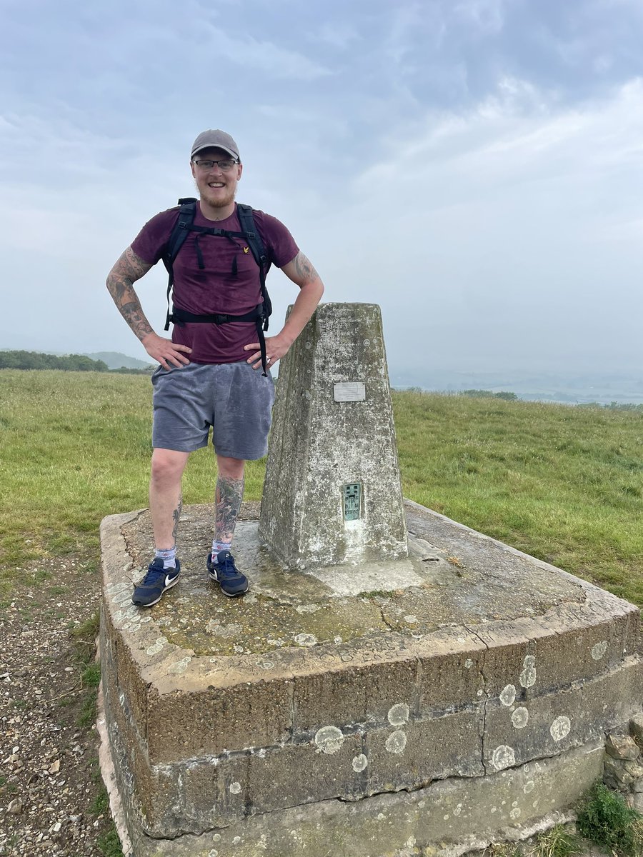 BritainsHigh's tweet photo. 39/47 St Boniface Down, Isle of Wight, 241m with @gorillawhip &amp; @mark0chandler  #IoW #Wightlink #Hillwalking https://t.co/OHl7WSq5cV