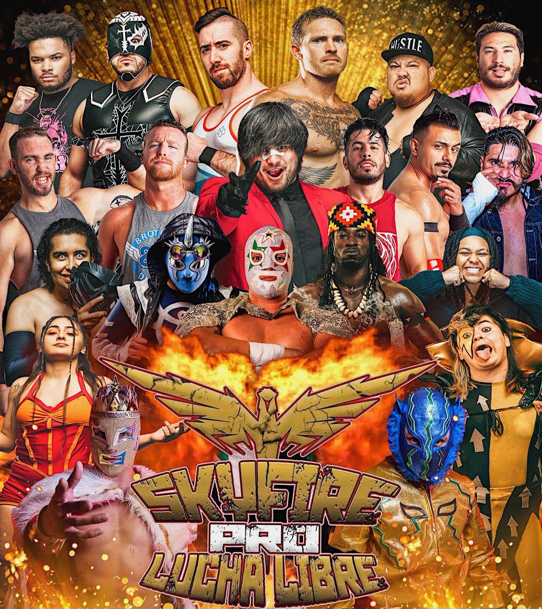 Skyfire Pro Lucha Libre 
Rise from the Ashes
July 23, 2023
🎟 $20

Tango Del Rey
Pacific Beach, San Diego, CA

#sandiego  #lucha #wwe #wrestling  #aew    #aewdynamite    #sandiegolife #sandiegocalifornia #tijuana #pacificbeach #pacificbeachsandiego #sponsor #sponsored