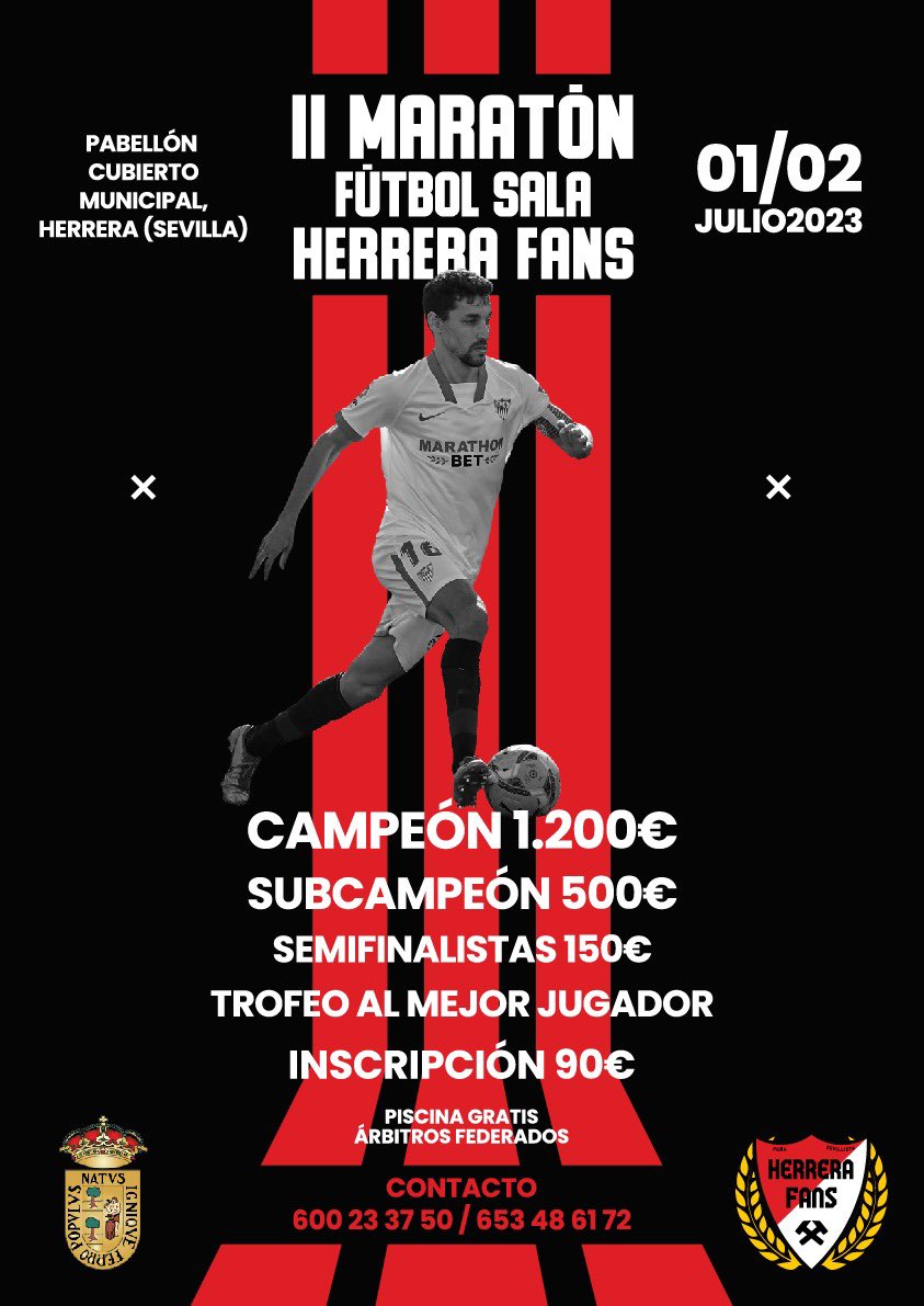 Recuerda que el primer fin de semana de julio tenemos las #24HorasHerrera
⚽️ ¡Te esperamos!