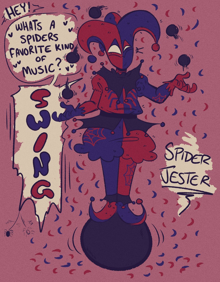 scribbled a #spidersona the other day 
i dont have any lore or nothin i just wanted to be silly </3
#ATSV #atsvfanart #fanart #selfinsert