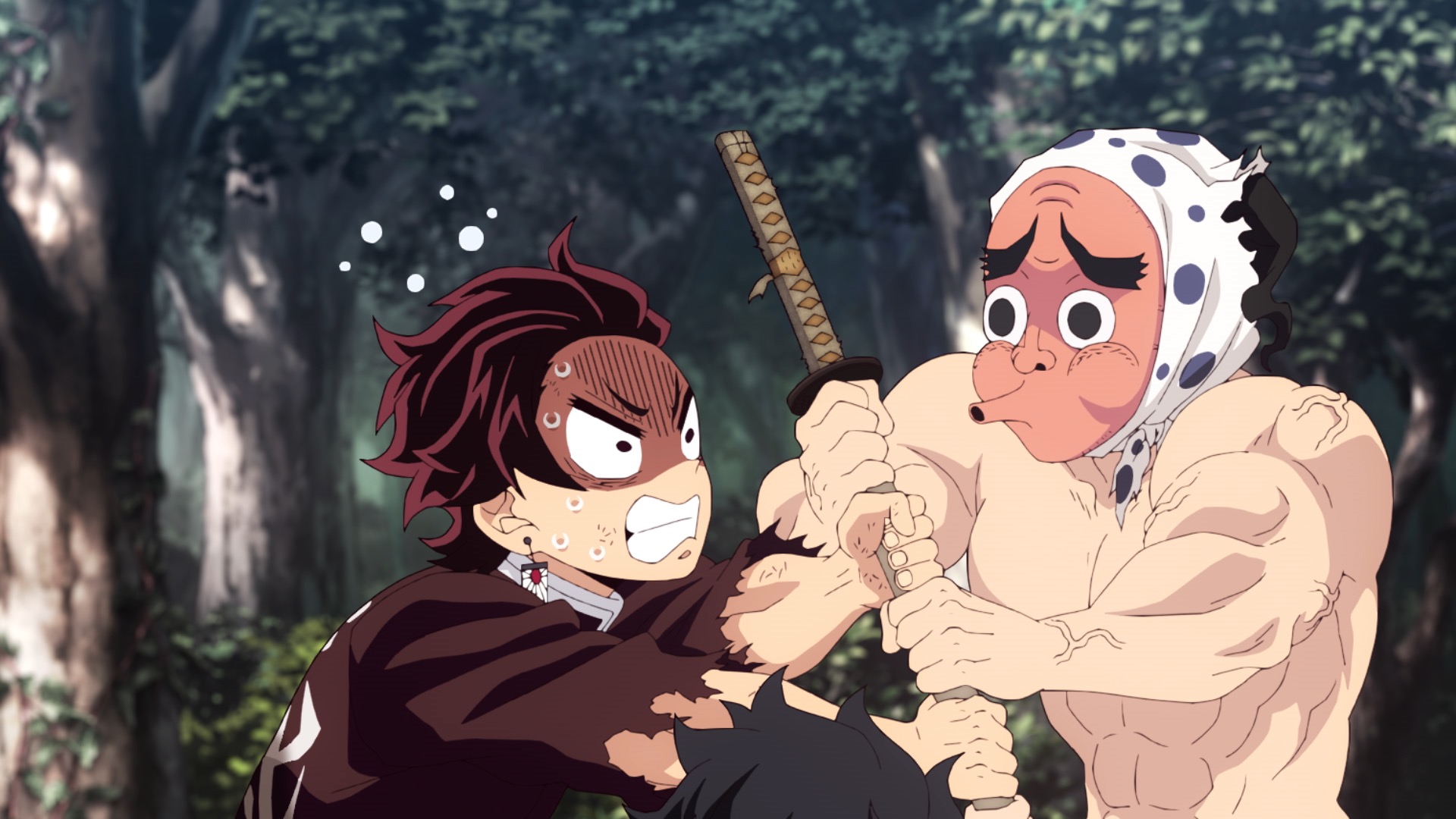 Demon Slayer: Kimetsu no Yaiba (English) on X: Before and after rice  dumplings 🍡 @robbiedaymond returns as the English voice of swordsmith  Haganezuka in the English dub of Demon Slayer: Kimetsu no