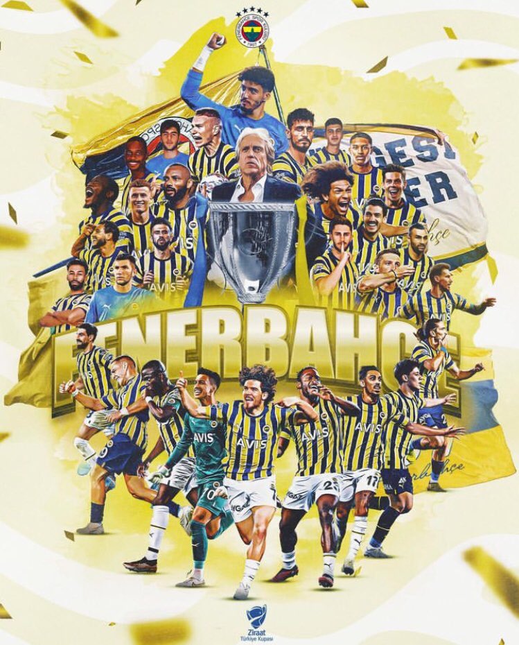 TEBRİKLER FENERBAHÇE 💛💙 <a href="/Fenerbahce/">Fenerbahçe SK</a> 
#Fenerbahce #şampiyon #türkiyekupası #EfsaneÇubuklu