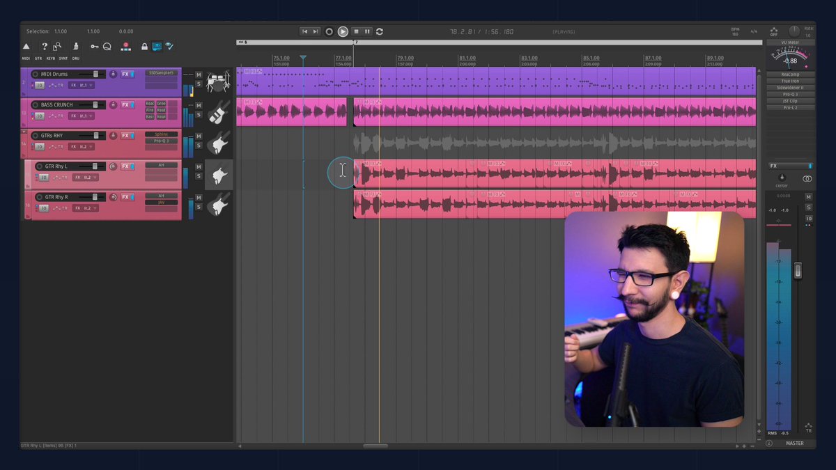 yea my DAW and I match 😎