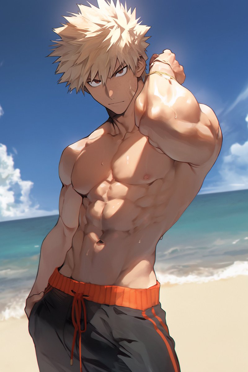 Beach date with Bakugou? 👀💋 #MHA #mhafanart #MyHeroAcademia #BNHA #BNHAfanart #BokuNoHeroAcademia #bakugoukatsuki #Bakugo #katsuki #fanart #anime #AIグラビア #AIart #AIArtwork #AIArtCommuity #AIArtistCommunity #AIArtGallery #AiArtSociety #nijijourney #nijijourneyv5