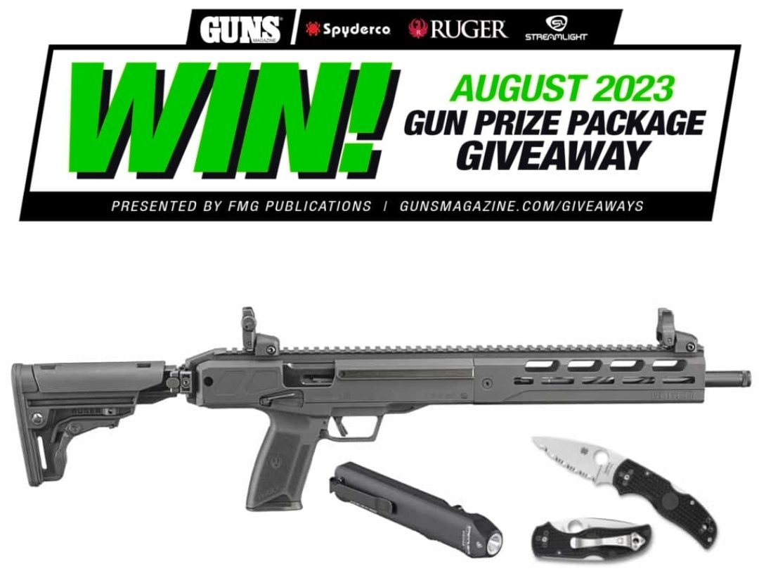 Win a Ruger LC Carbine & Gear
Giveaway ends 8/31/23
Enter here - gunsmagazine.com/uncategorized/…

#gungiveaway #winagun #ItsTheGuns