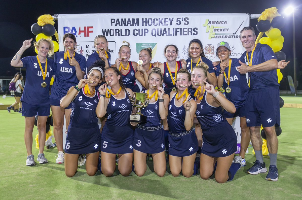 Congrats to Annabel Skubisz for her SECOND Pan Am Gold Medal this spring - this time with @USAFieldHockey Hockey5s squad 🏆🇺🇸