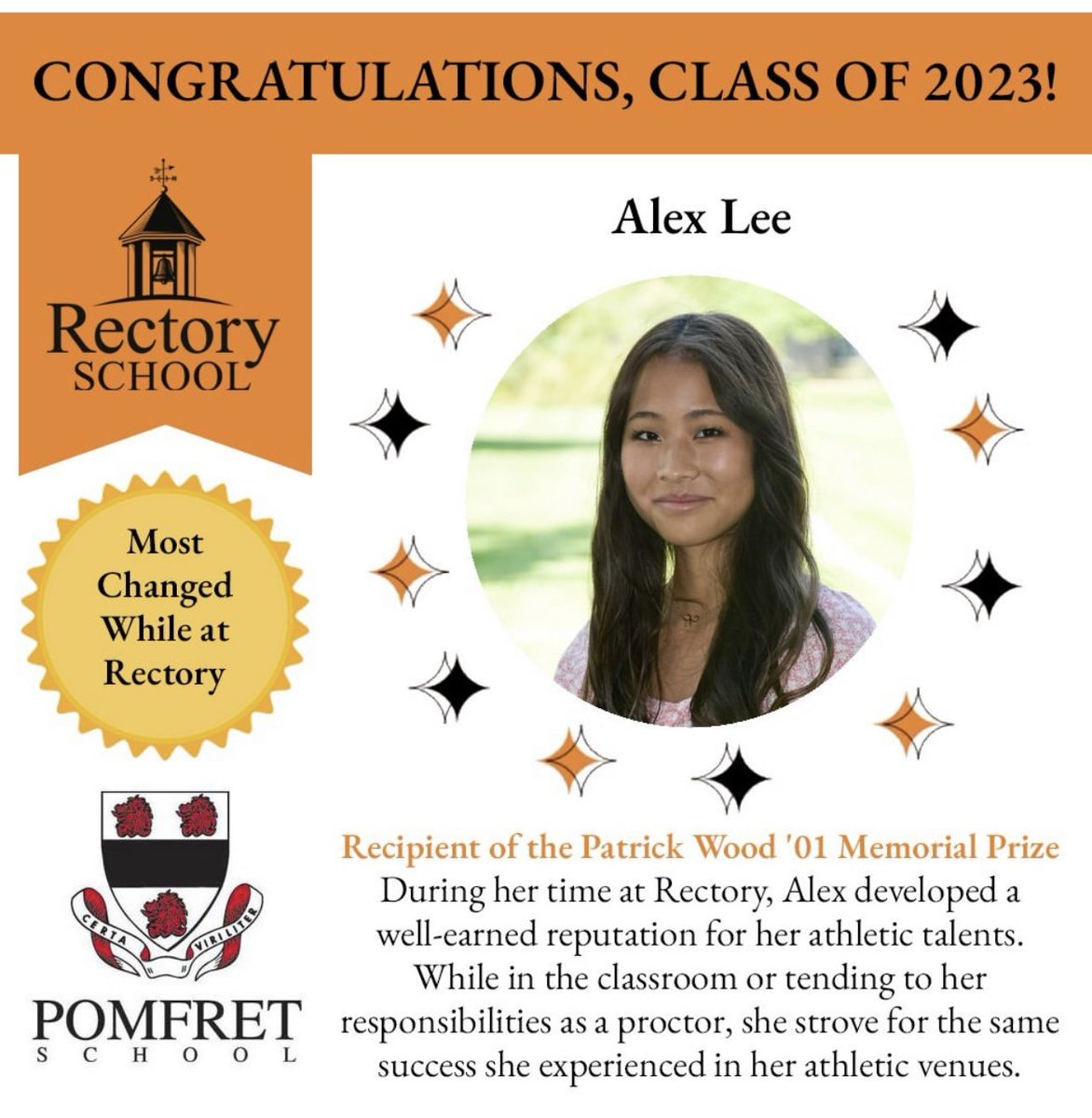 Off to prep school! #aleehockey #hockeygirl #hockeylife #hockeyfamily  #classof2023 #hockeytwitter #hockeytalk #pomfretschool #graduation #whlambassador #womenshockeylife