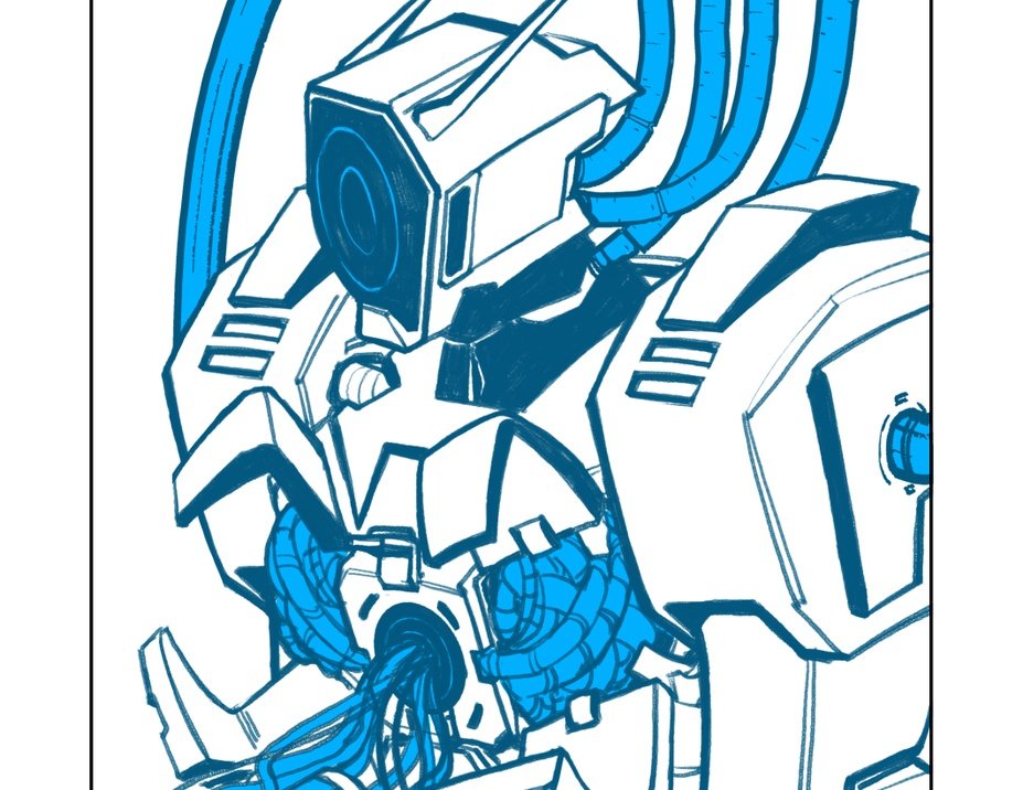 MEKHANIKOS IS A WEBCOMIC ! 

Mecha pilots! Girls! Giant robots! (eventual) Erotica! 

YOU can start reading chapter 1 rn! For free!   Check it out: 
mekhanikos.cfw.me