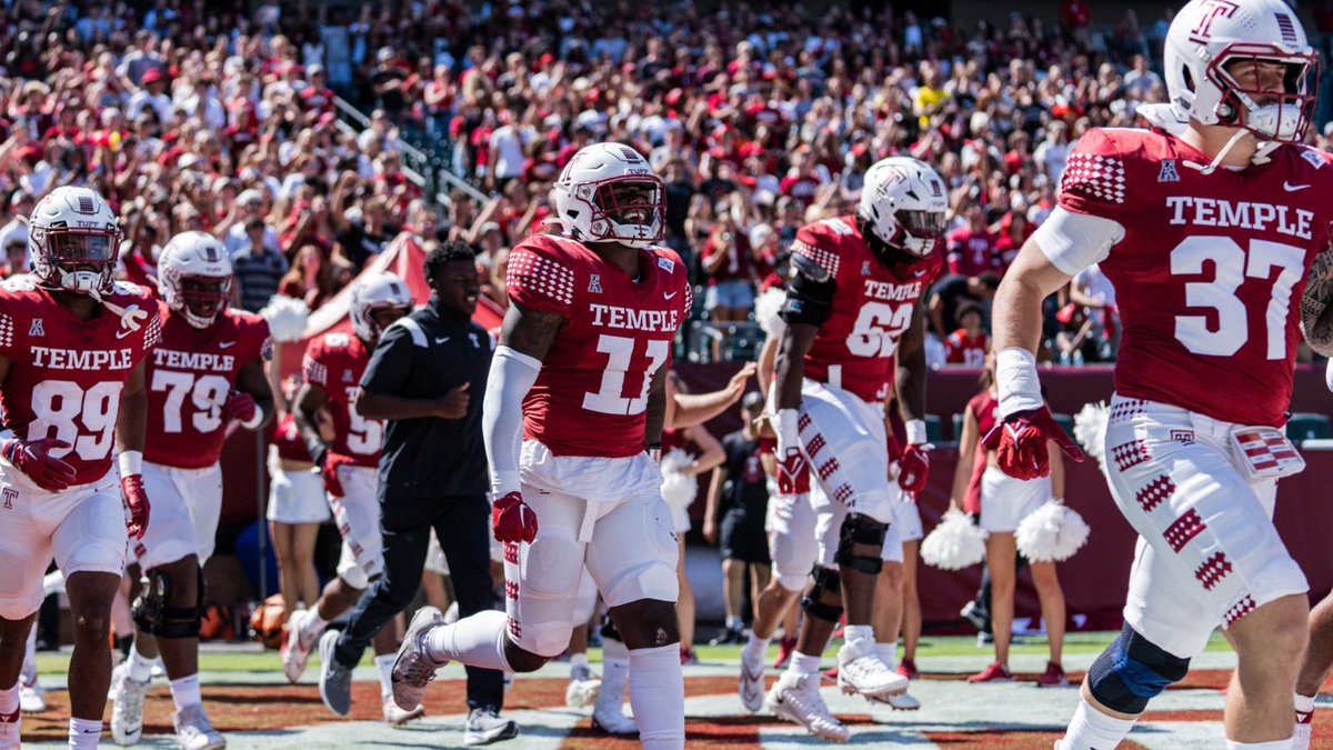keon_rohe's tweet photo. After a great camp at @Temple_FB and a great conversation with @StanDraytonTU and especially @CoachWiesehan I am grateful to announce that I have received a full D1 scholarship @Temple_FB 
@PPIRecruits @BCollierPPI https://t.co/OKBAe5yhEr