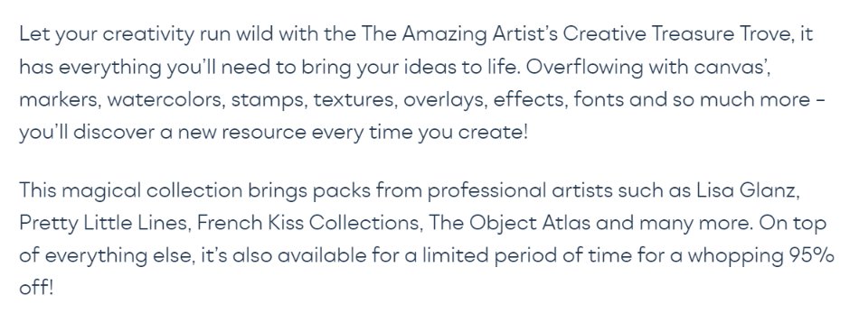RozSpirations's tweet photo. LESS THAN 2 DAYS...
For @DesignCutsDeals Amazing Artist’s Creative Treasure Trove bundle
at https://t.co/taChm0nssO

A FAV OF MINE... EACH product helps to either enhance your NEW creations or already created designs to make them unique, artistic &amp;eye catching. https://t.co/9Vu5PVZVQf