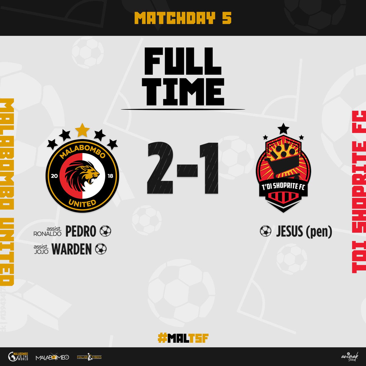malabombo_utd's tweet photo. Another win bagged!
Congrats lads.

#wearemalabombo
#malabombototheworld https://t.co/DK4EUPrOfX
