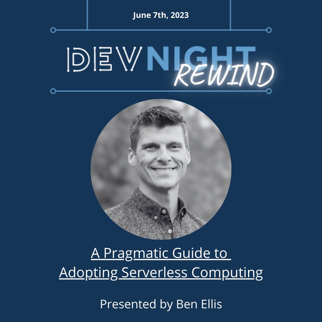 sgfdevs's tweet image. Did you miss the talk last week? Get caught up on our YouTube Channel! youtu.be/4COZMftQfwY