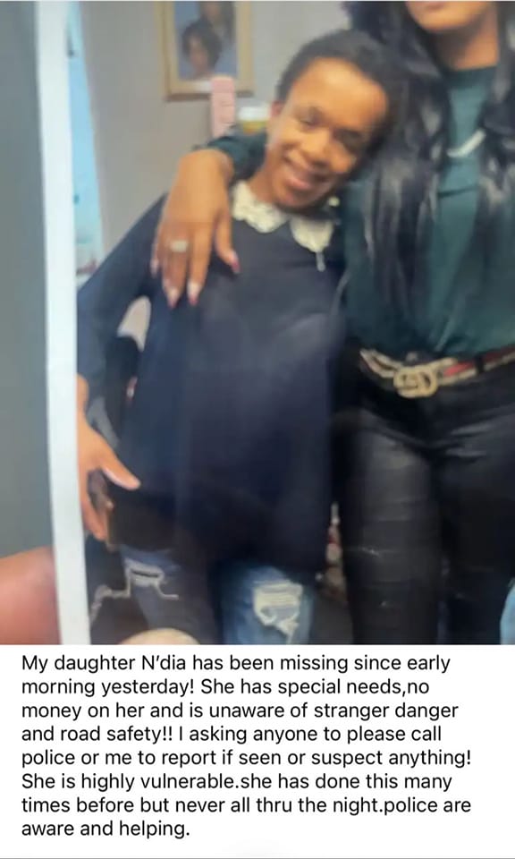 One of our pupils has been missing since yesterday morning. She has special needs and is highly vulnerable. She was last seen on a 200 bus from Mitcham wearing jean shorts with black leggings, a blue hoodie and blue trainers. Please look out for her and help us bring her home🙏