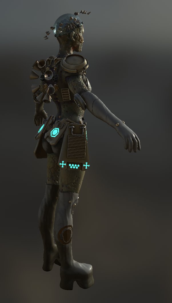 What an exciting time to be in the Great Brains Club 🧠, a Performance Cyborg Zombie has crashed landed, she kind of looks like one of us? 

We will be discussing what her name is in our discord.gg/KkaKVHR9Xj 
New era for GBC, first 3D Brainer has landed!

#NFTCommunity