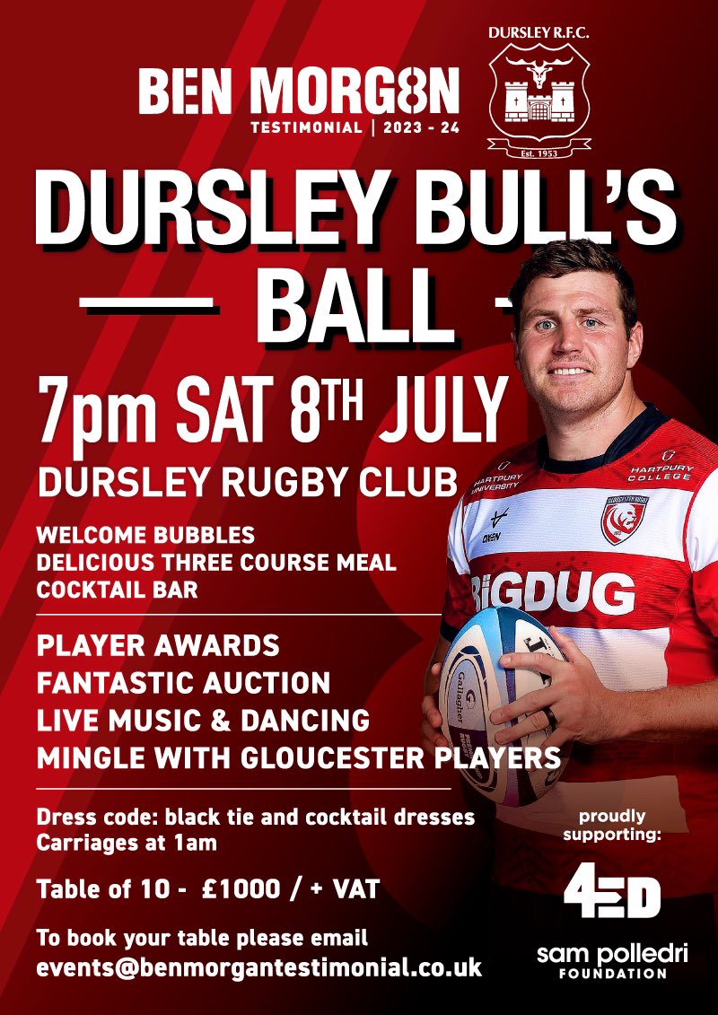 Ben (@ben_j_morgan8) on Twitter photo Very excited for this one!!! Back home at <a href="/Dursleyrugby/">Dursley RFC</a> for a big party! #roots #dinner #party #celebrate #rugbyfamily Very excited for this one!!! Back home at <a href="/Dursleyrugby/">Dursley RFC</a> for a big party! #roots #dinner #party #celebrate #rugbyfamily