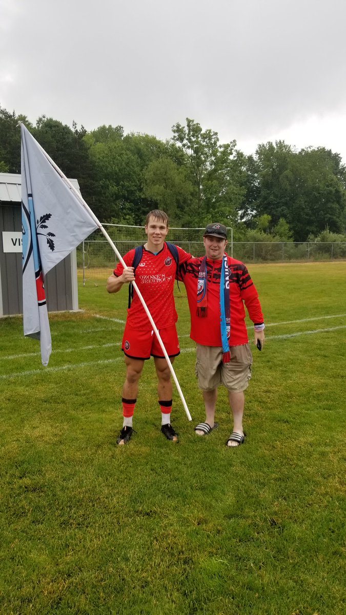 Our Branch Supporters MOTM in today's 4-0 victory over Holland Rovers is @LukeKalavitz, who had a goal and assist! Thank you to everyone for making the trip to rainy Holland, we look forward to seeing you in Hudsonville this Wednesday vs United West!