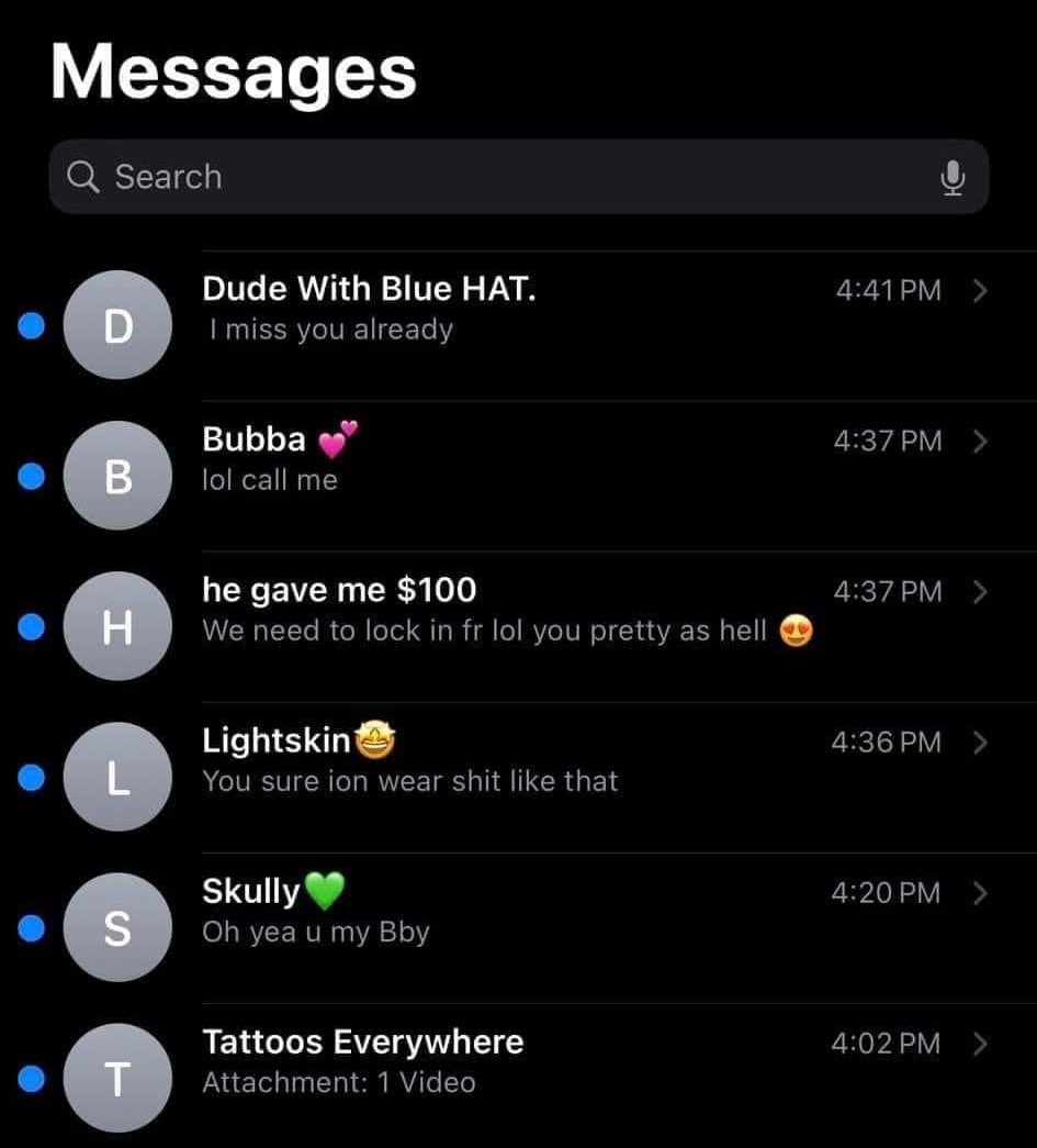 What every bitch phone look like