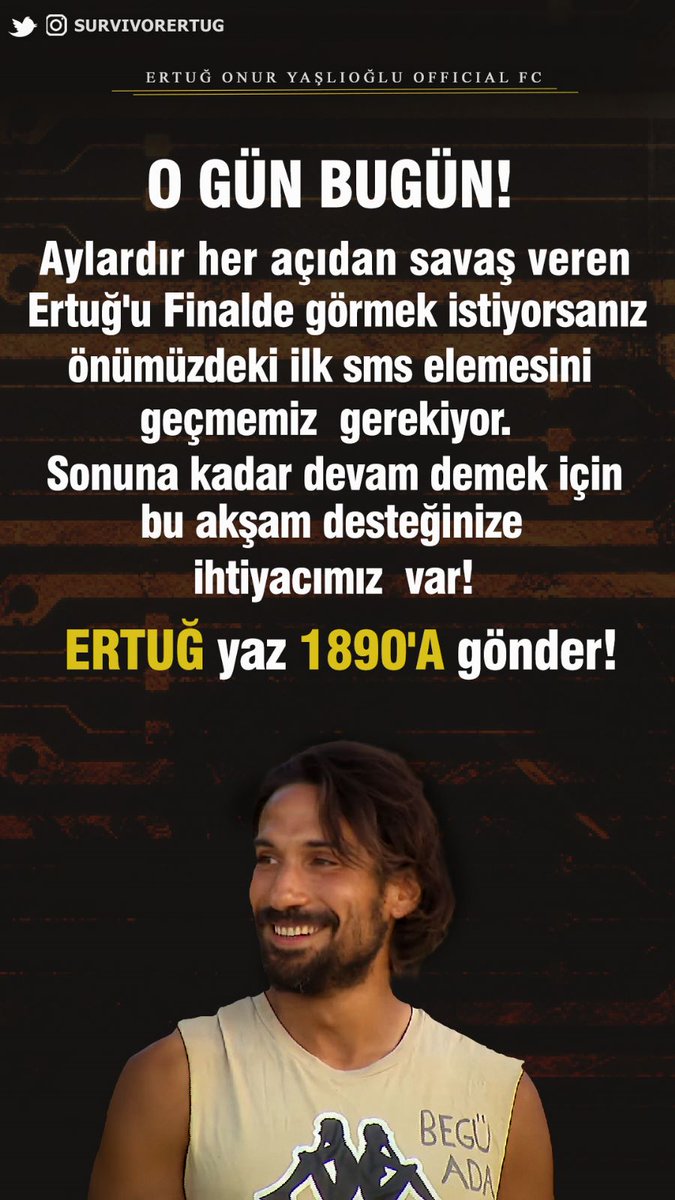 Ertuğ yaz 1890'a gönder 
#survivor2023 #ertugyaslioglu #eoyfc
#survivor2023