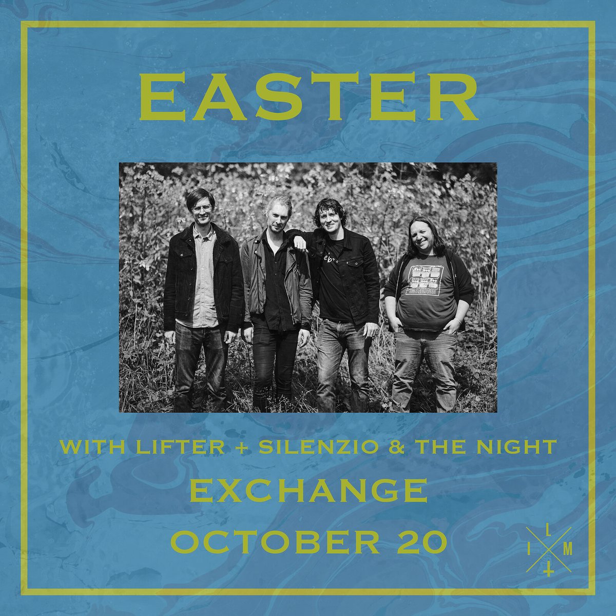 Easter (@easterband) on Twitter photo Can't wait for this headline show <a href="/exchangebristol/">Exchange Bristol</a> in October! support from <a href="/LifterBristol/">Lifter</a> and <a href="/silenziomusic/">Silenzio and the Night</a> <a href="/InvisibleLlamaM/">Invisible Llama Music</a> tix: hdfst.uk/E91244 #Bristol #autumntour Can't wait for this headline show <a href="/exchangebristol/">Exchange Bristol</a> in October! support from <a href="/LifterBristol/">Lifter</a> and <a href="/silenziomusic/">Silenzio and the Night</a> <a href="/InvisibleLlamaM/">Invisible Llama Music</a> tix: hdfst.uk/E91244 #Bristol #autumntour