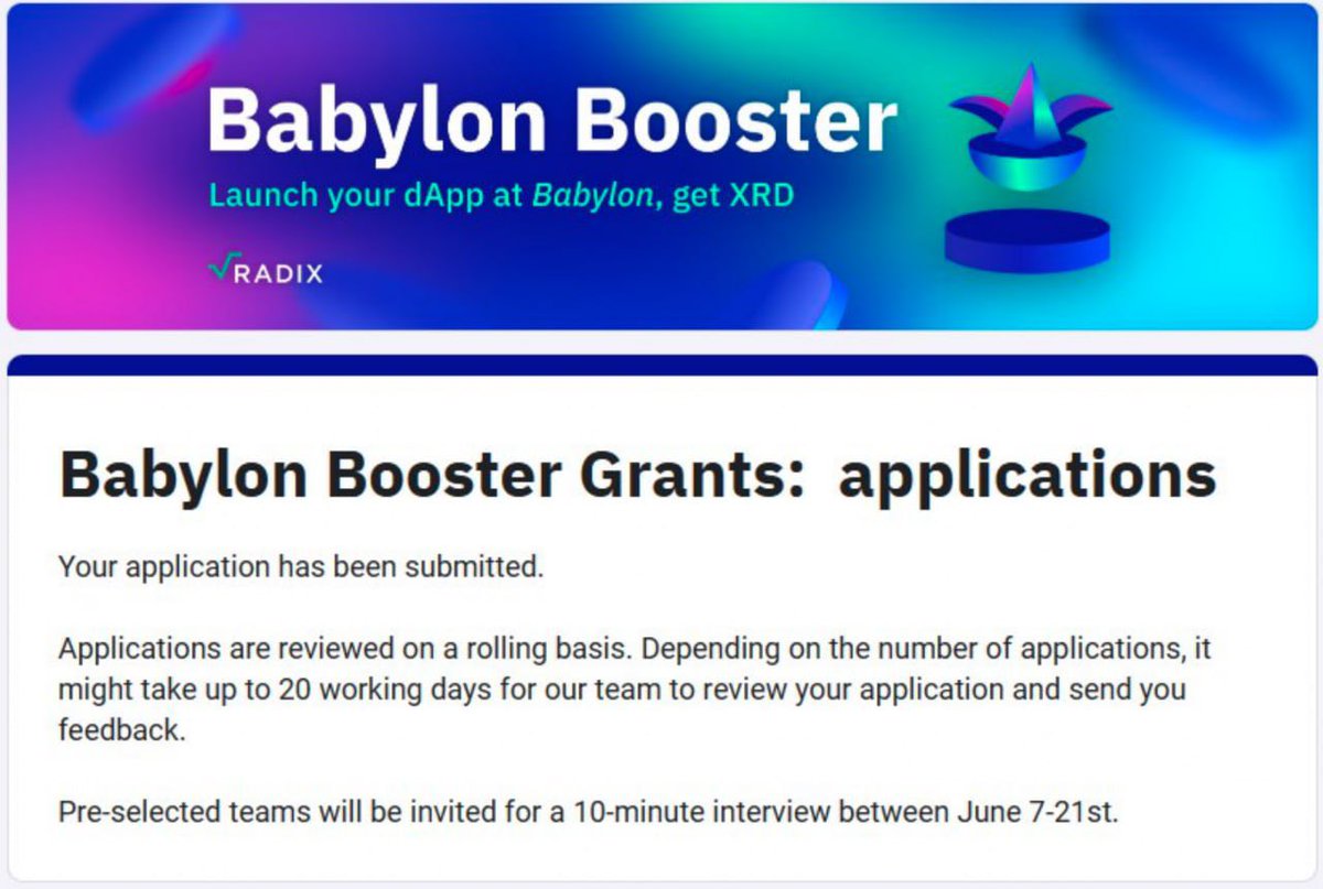 RadorablesNFT's tweet photo. We have just sent off our application for @crumbs_up for the Babylon Booster Program  🍪 https://t.co/pctd2dRMrk