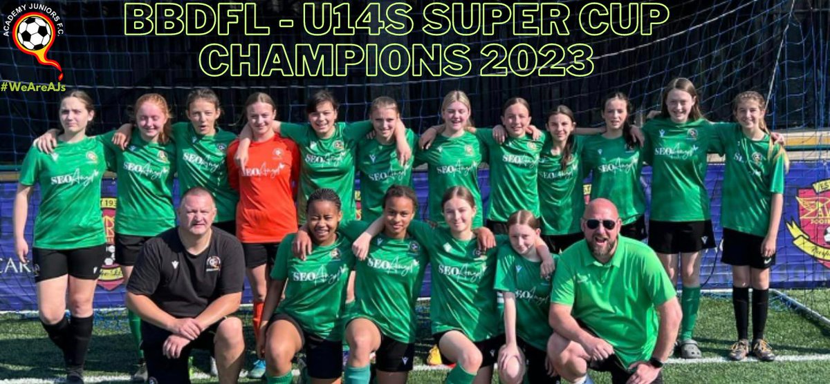 ajsgreenarmy's tweet photo. An entertaining Cup Final to watch against @AFC_Bolton. Well done to all players on both teams.
Congratulations to our U14s on the silverware.
#WeAreAJs https://t.co/FJq36vIlAr