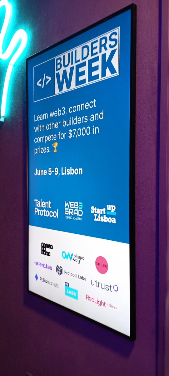 piuranA_InBlock's tweet photo. #BuildersWeek
All the projects have potential in #web3 🚀🦾

Congrats #InstaNFT !! 🤩 https://t.co/YUmmFwXGXm