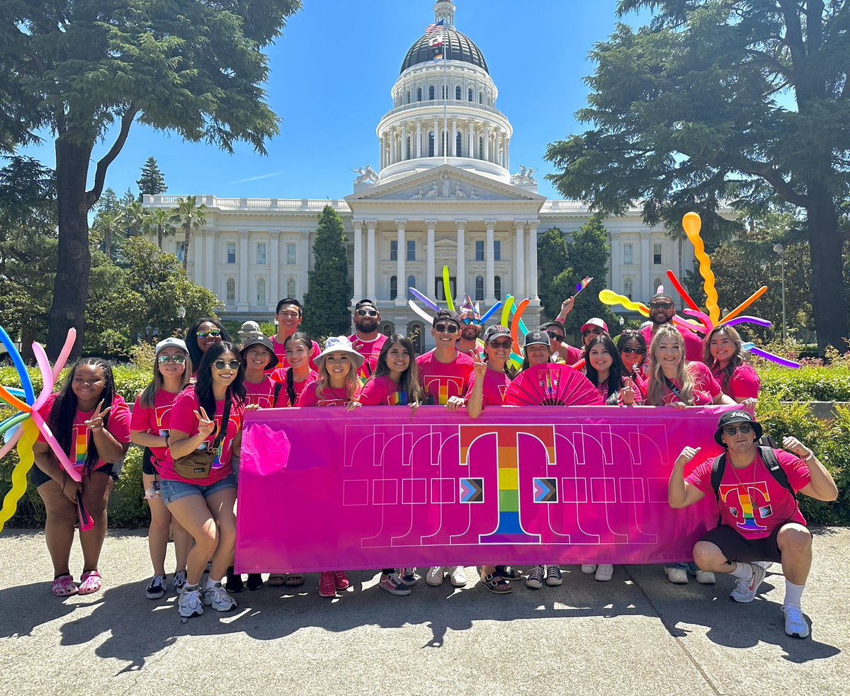 Celebrated #Pride2023 in Sacramento with the most amazing group! #unstoppabletogether <a href="/rwashley1/">Rob Ashley</a> <a href="/JamesLeeWW/">James Lee</a> <a href="/InMeeksOpinion/">Micaela Fryar</a>