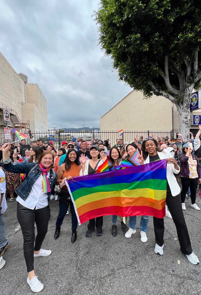 Happy Pride, Los Angeles!

❤️🧡💛💚💙💜🤎🖤🤍
#LAForAll <a href="/lapride/">LA Pride</a>