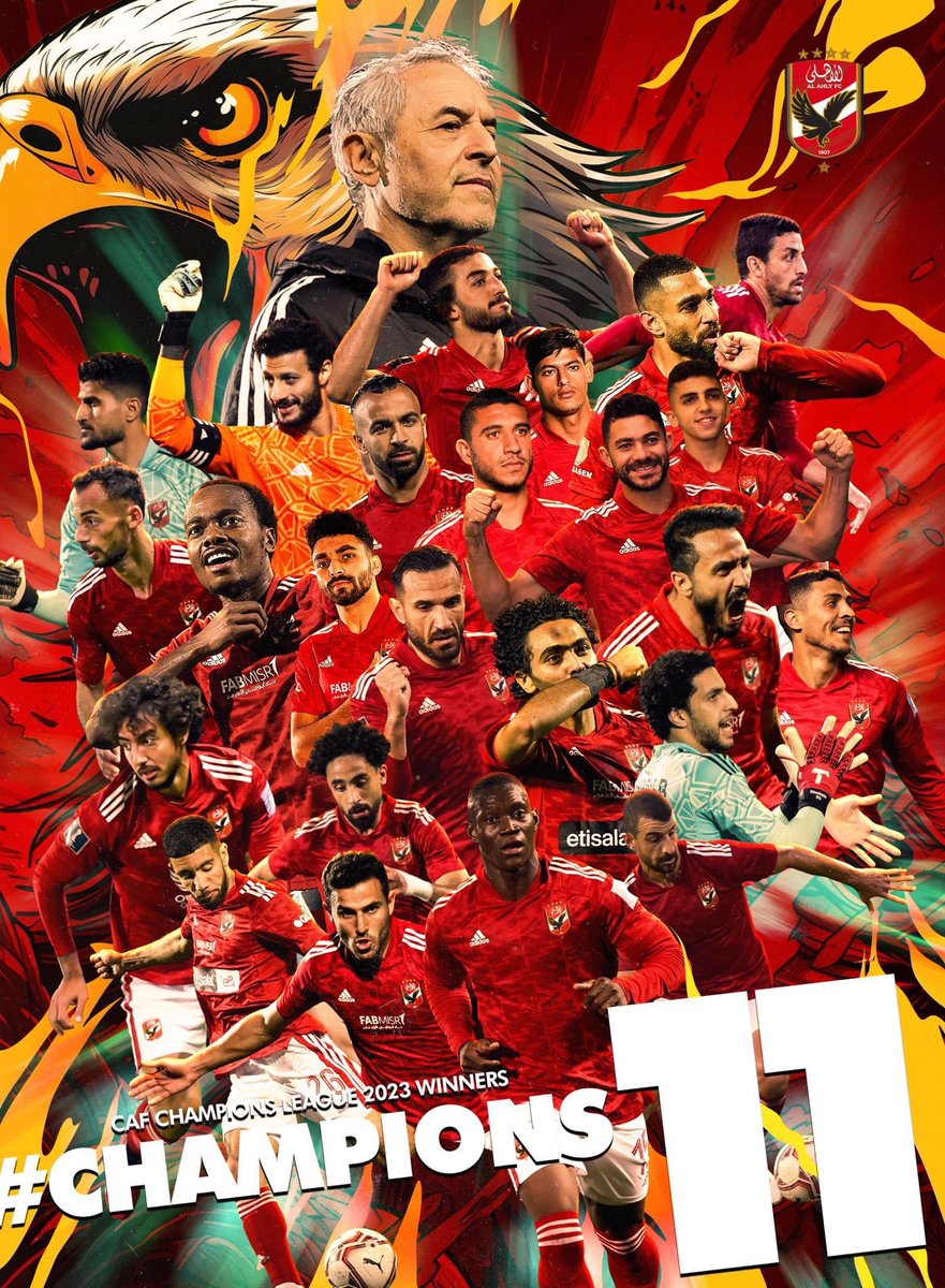 bittar32's tweet photo. Stade Mohamed V, Casablanca 

Wydad AC 🇲🇦 1-1 🇪🇬 Al Ahly SC (Agg. 2-3)
[Yahya attiat-Allah 27' || Mohamed Abdelmoneim 78']

@AlAhlyEnglish crowned 11-time CAF Champions League champions 

#TotalEnergiesCAFCL #WACASC https://t.co/pqxq8CI0MI