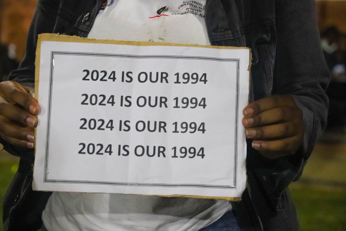 iZwelethu_'s tweet photo. The message is clear to see!
Young people in South Africa, are saying, “SA Youth, Stands With Russia”.
#HandsOffPutin
#2024IsOur1994 https://t.co/E2d6YHOQVx