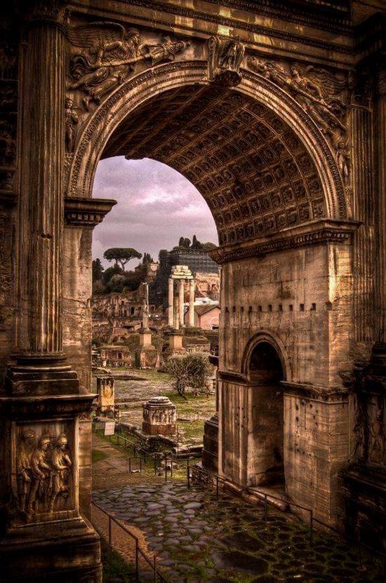 Arch of Septimius Severus, Rome