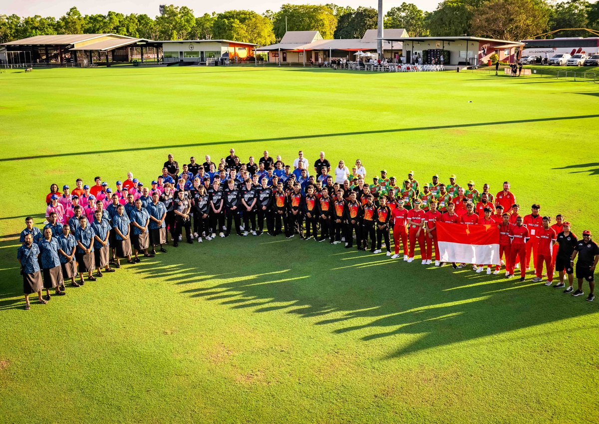 The @ICC Under 19 Men's Cricket World Cup EAP Qualifiers is set to get underway in Darwin today! We can't wait to see the talent on show in perfect dry season conditions 🏏 more info at ntcricket.com.au