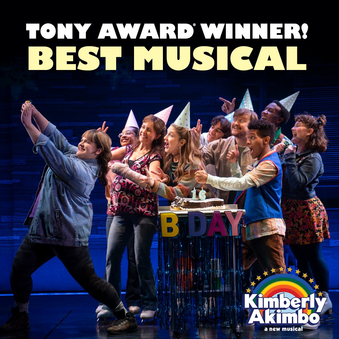 This Time Everybody Wins! Thank you to all who made Kimberly Akimbo possible and thank you <a href="/TheTonyAwards/">The Tony Awards</a> for the amazing honor of being BEST MUSICAL. #TonyAwards #KimberlyAkimbo