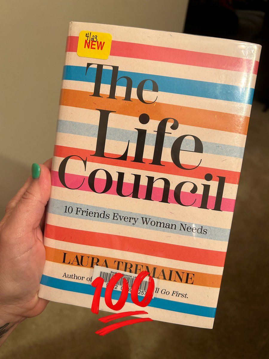 Thanks to a 🟢 light on the @PopcastPod by @jamiebgolden - I made quick work of this book on friendship. @lauratremaine, thanks for articulating the various friendships in my life! 
#highlyrecommend #bookclub