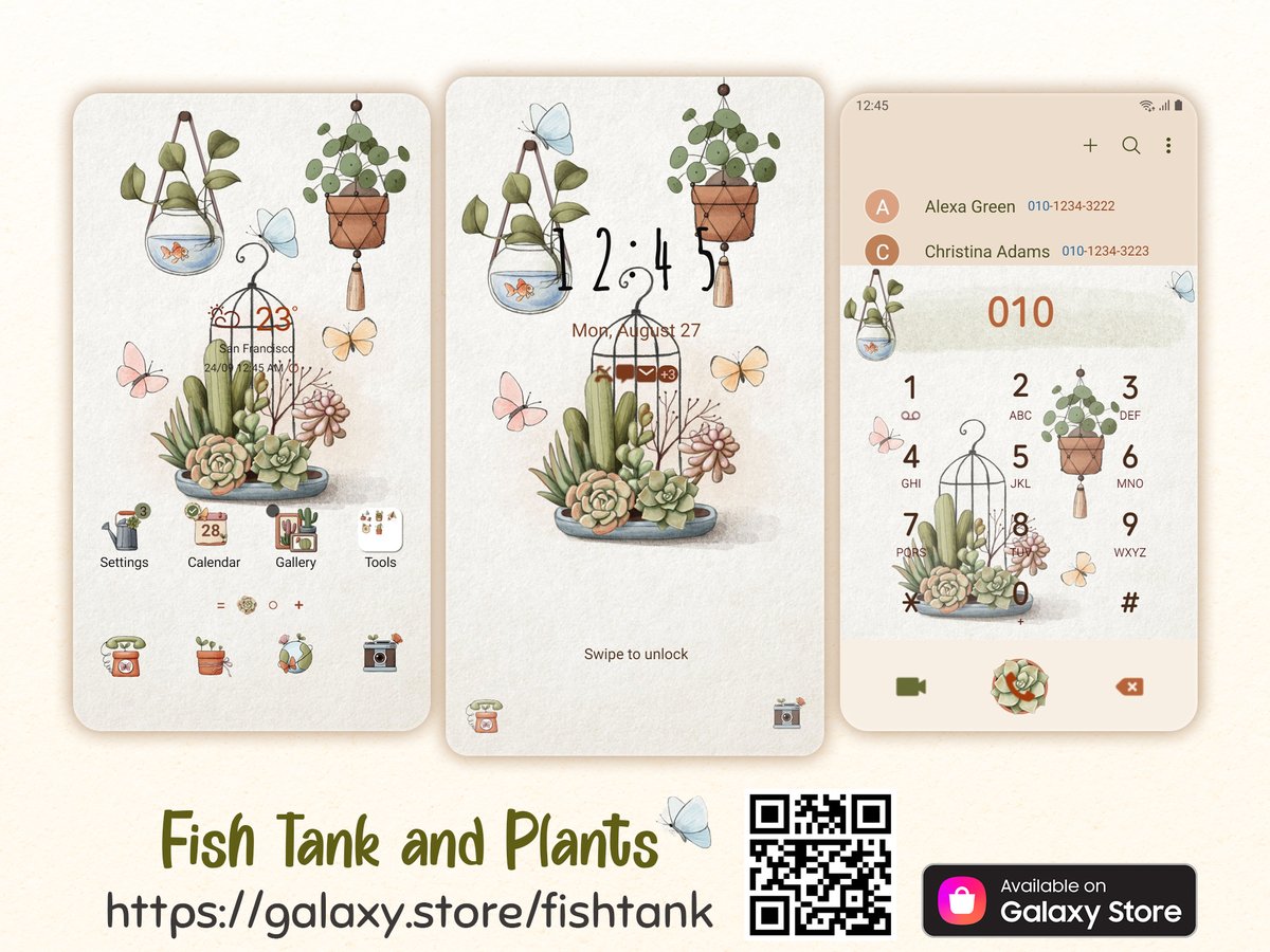 mun_studio's tweet photo. What's a wonderful fish world it is 
𝐅𝐢𝐬𝐡 𝐓𝐚𝐧𝐤 𝐚𝐧𝐝 𝐏𝐥𝐚𝐧𝐭𝐬
 Check it out at:  
 📲https://t.co/nsqwgcBZEN 
🔥https://t.co/x68mZufNyA 
#muntheme #munstudio #samsungtheme #samsunggalaxytheme #fishtank #aquarium #plants #fish #beautiful https://t.co/1njntK9NNM