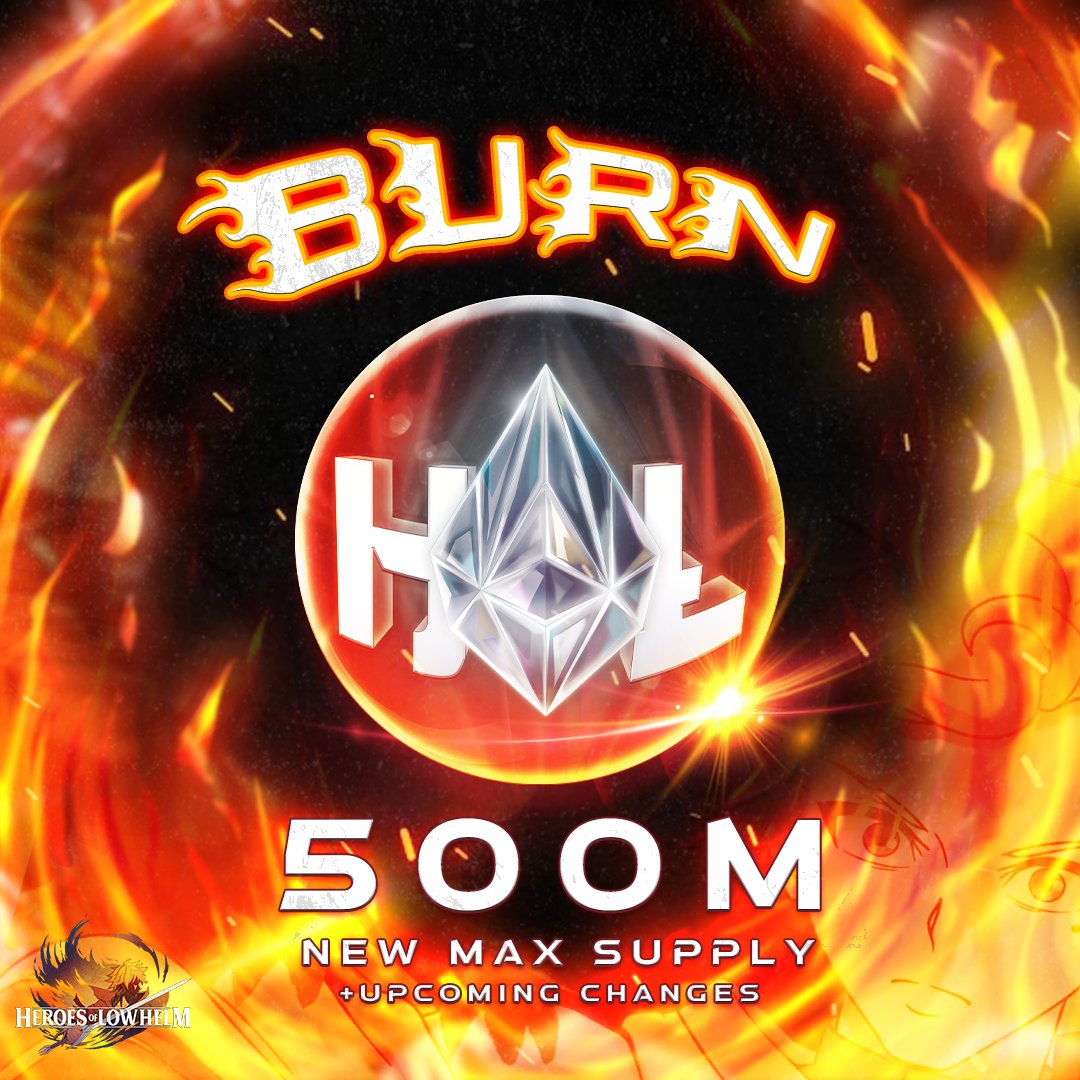 HeroesofLowhelm's tweet photo. ✨Heroes of Lowhelm $HOL Future Changes
We aim to focus solely on Heroes of Lowhelm, necessitating $HOL token changes. To start, we have burnt and reduced the Maximum Supply to 500M.

🧵
👇 https://t.co/nkGkqbccxr