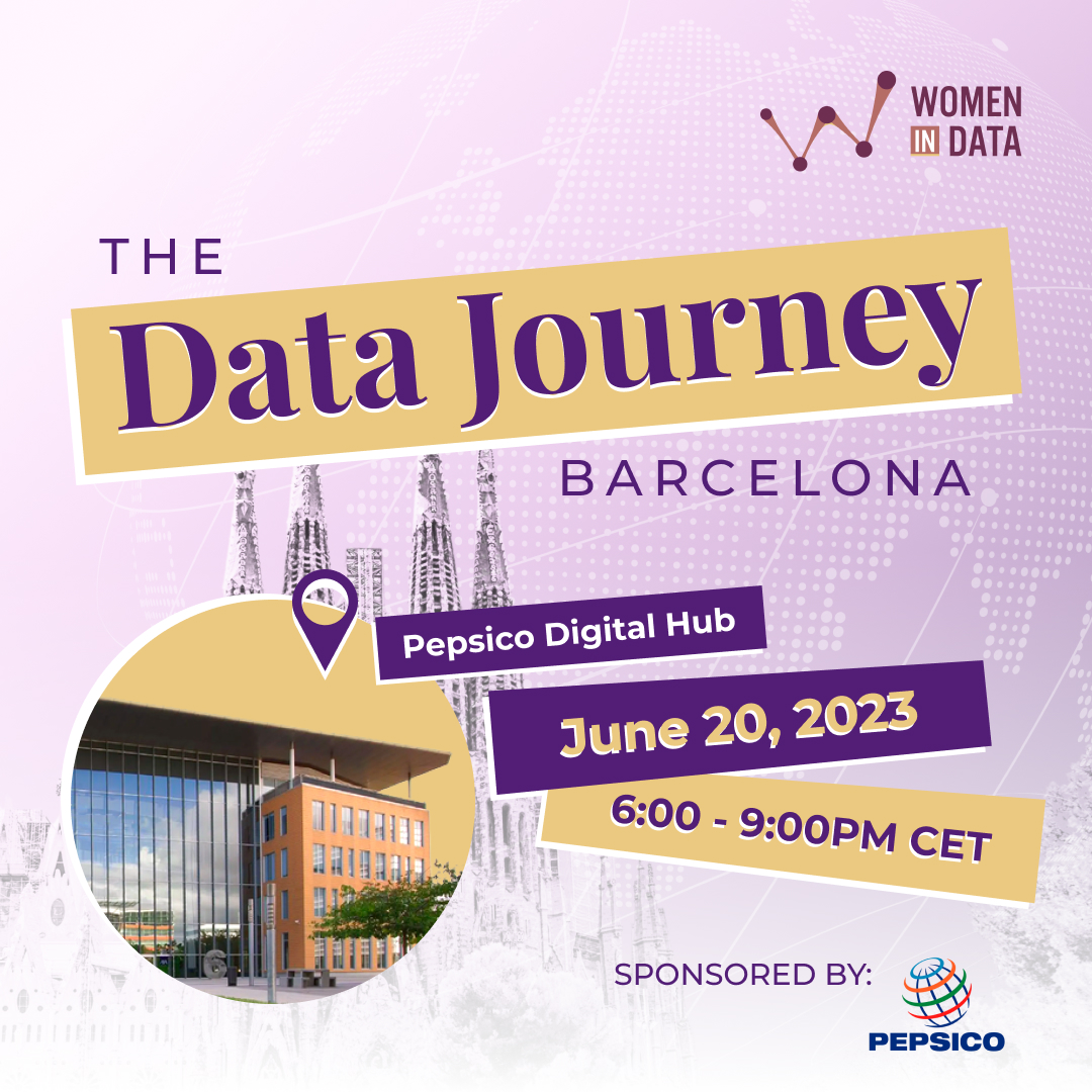 Just a little over a week to our #DataJourney event in Barcelona! Join us for insightful panels, networking, food & fun! Register: womenindata.mn.co/posts/36482041 #womenindata #barcelonaevents 🛫